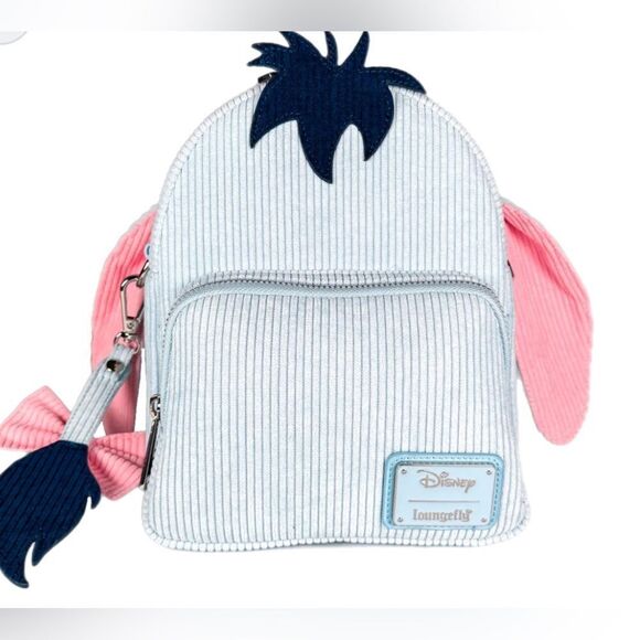 Eeyore Corduroy Convertible backpack Crossbody - Picture 1 of 5
